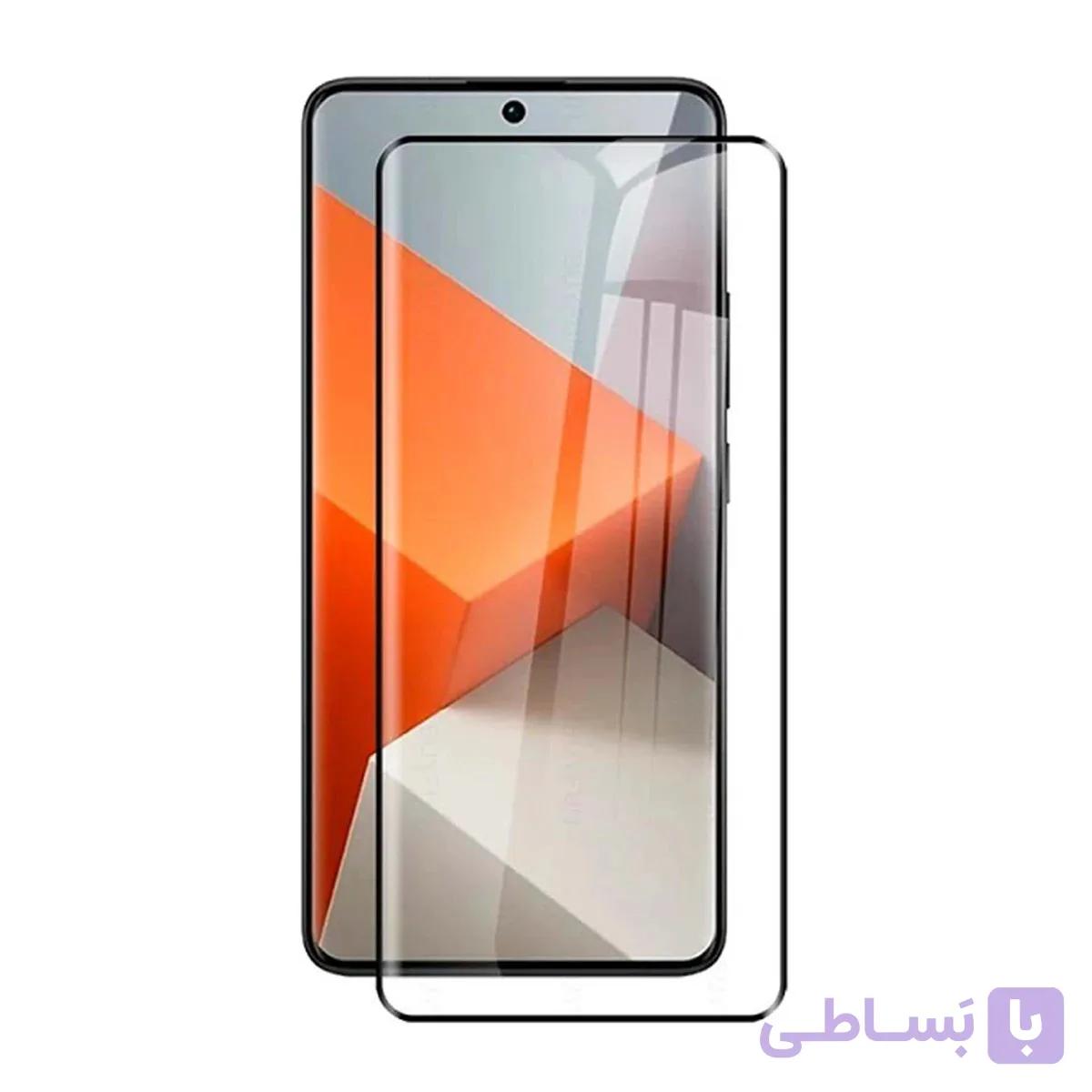 گلس گوشی مانکی مناسب شیائومی Note 13 Pro Plus مدل Full Glass — تصویر 1