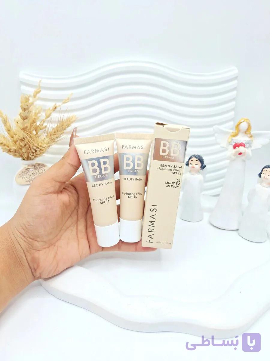 بی بی کرم آبرسان SPF15 برند فارماسی FARMASI حجم 30 میل کد 2504 — تصویر 1