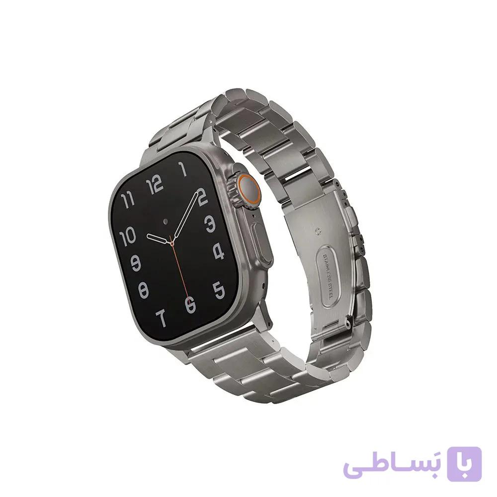 بند استیل 304 یونیک مدل Osta مناسب اپل واچ 45/46/49mm — تصویر 1