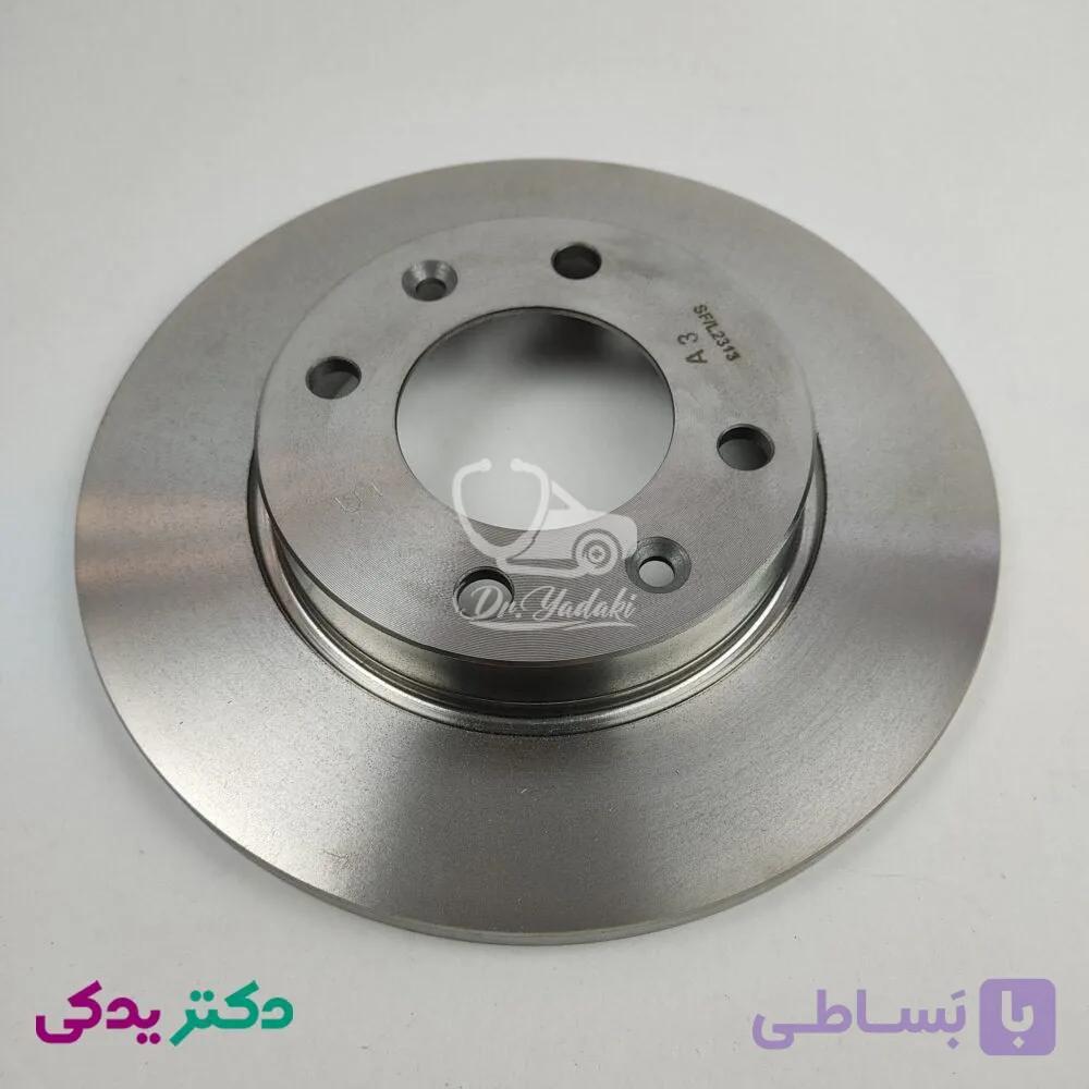 دیسک ترمز چرخ عقب سمند سورن و پارس (پرشیا) شرکتی ایساکو اصل 0670501199 — تصویر 1