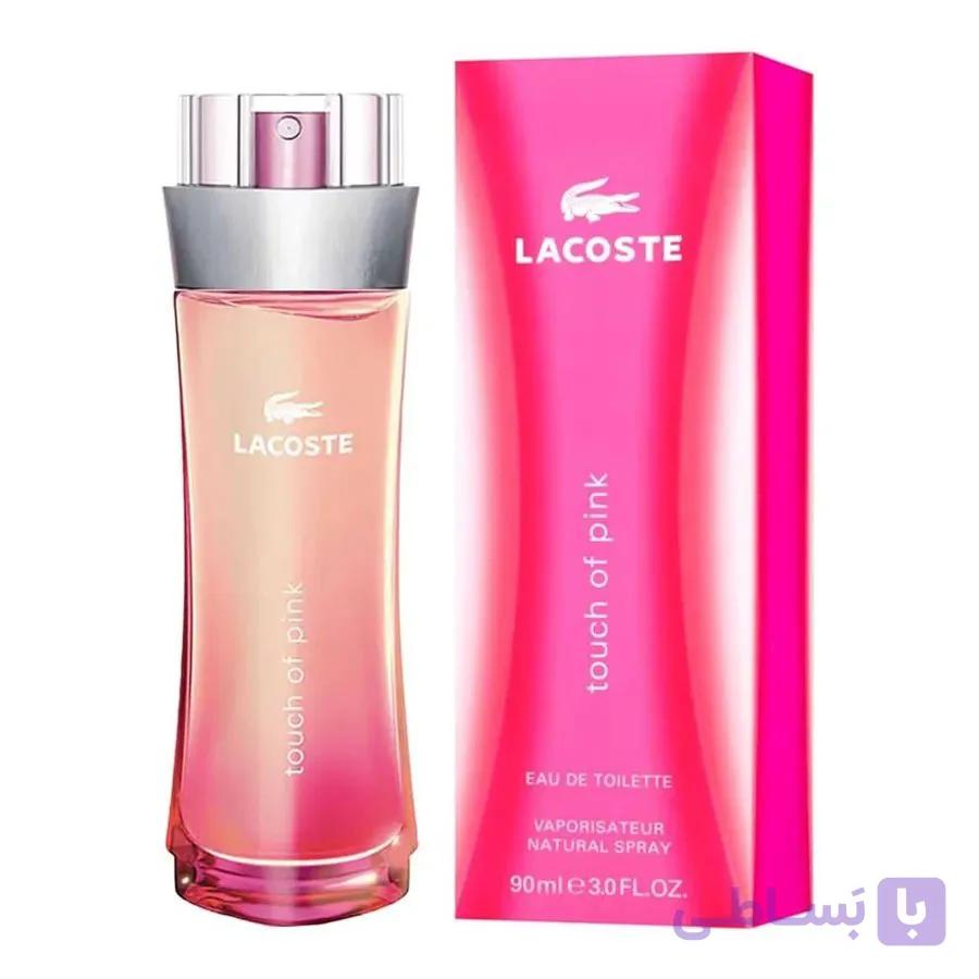 ادکلن ادو تویلت Lacoste تاچ آو پینک 90 میلی‌لیتر — تصویر 1