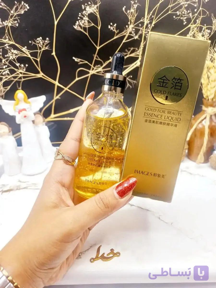 سرم روشن کننده طلا GOLD FOIL BEAUTY ایمیجز images کد — تصویر 1