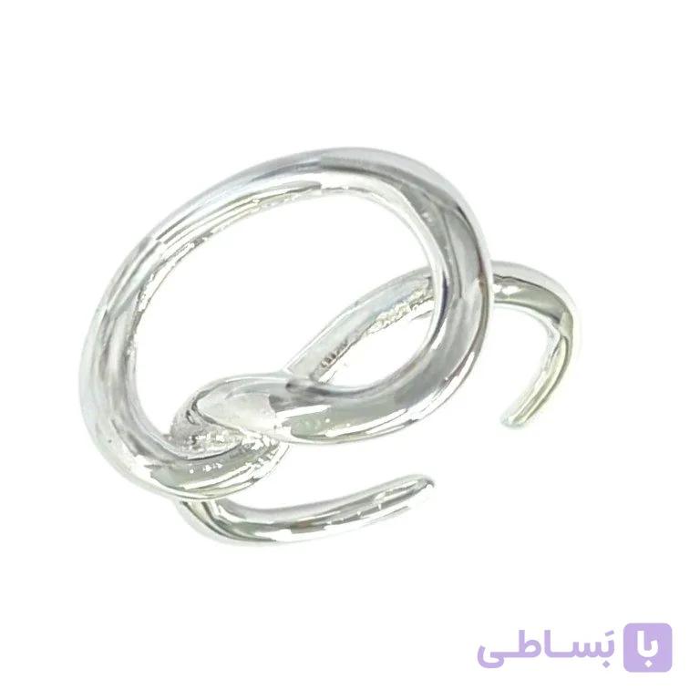 انگشتر زنانه مدل پیچی کد R51886 — تصویر 1