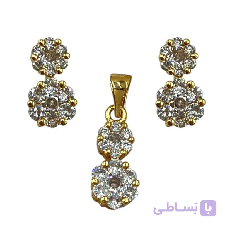 نیم ست زنانه ژوپینگ مدل جواهری کد M4406 — تصویر 1