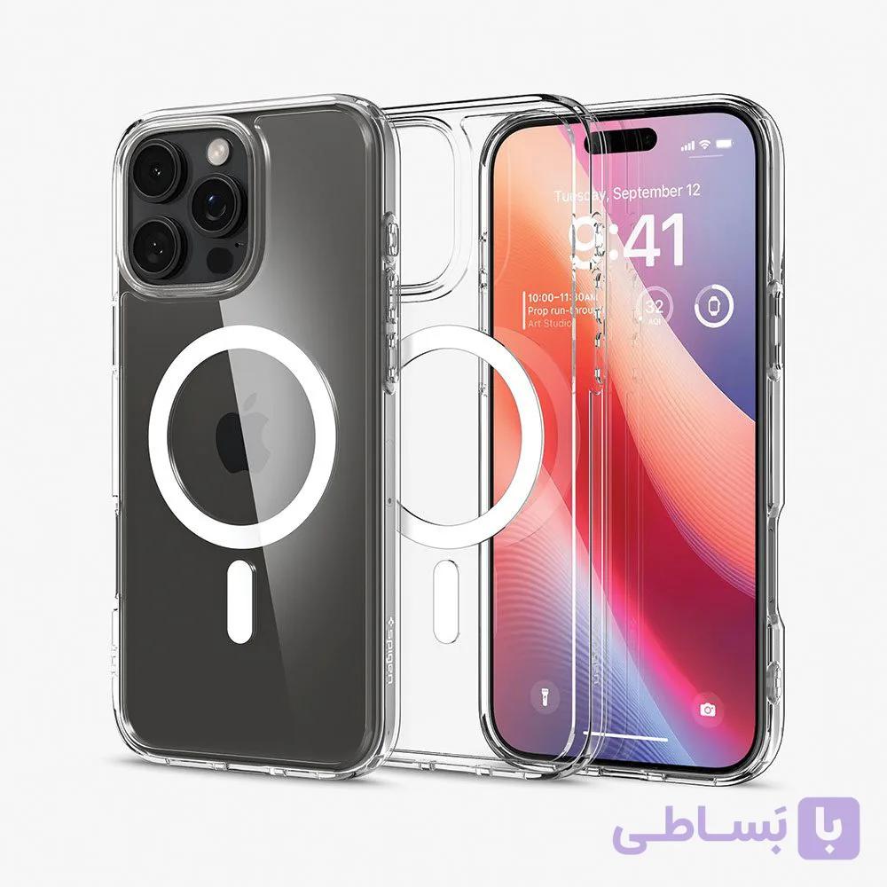 قاب آیفون ۱۶ پرو اسپیگن Spigen Ultra Hybrid (MagFit) for iPhone 16 Pro — تصویر 1