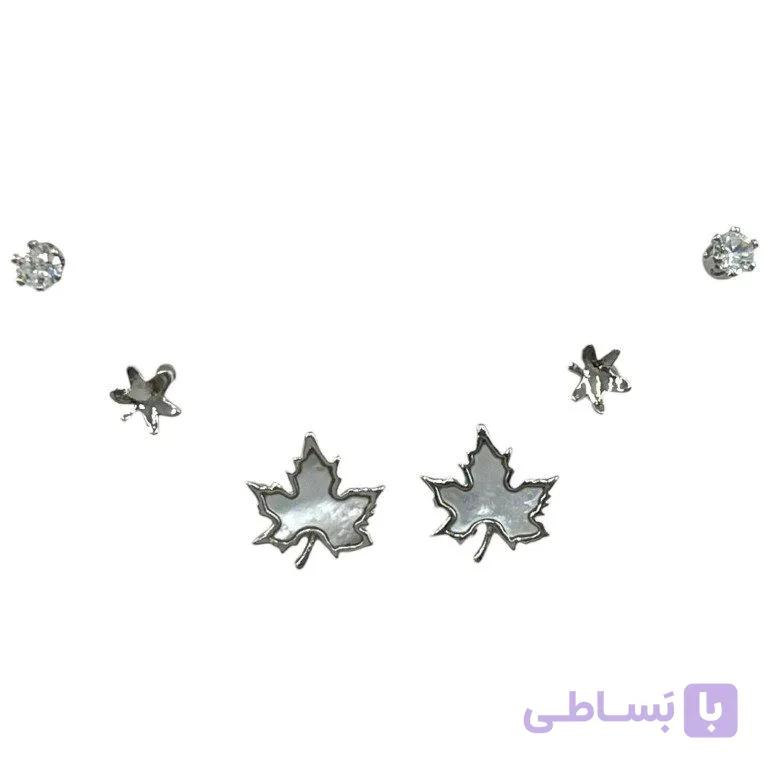 گوشواره زنانه مدل گل کد E6589 — تصویر 1