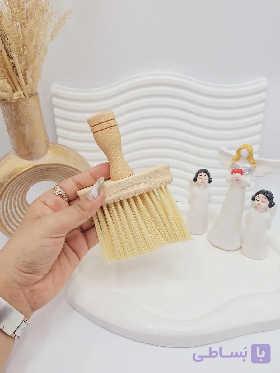 موپران دسته چوبی آرایشگاهی — تصویر 1