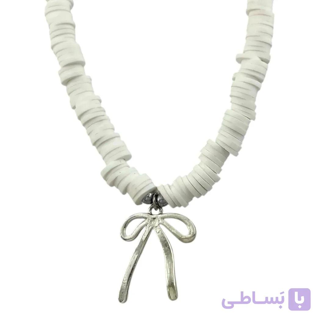 گردنبند زنانه فیمو تابستانی مدل پاپیون  کد N5286 — تصویر 1