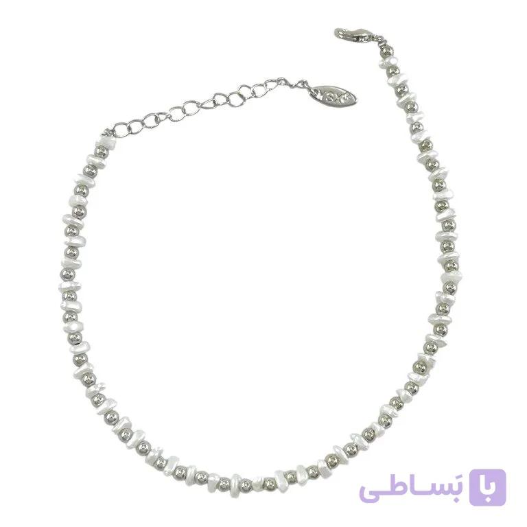 پابند زنانه مدل توپی مروارید البرنادو کد A4648 — تصویر 1