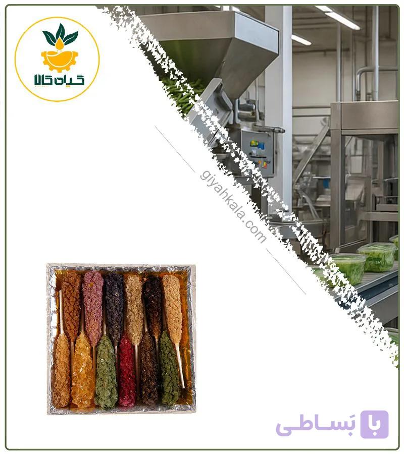 نبات چوبی طعم دار گیاهی لوکس (280 گرمی) — تصویر 1