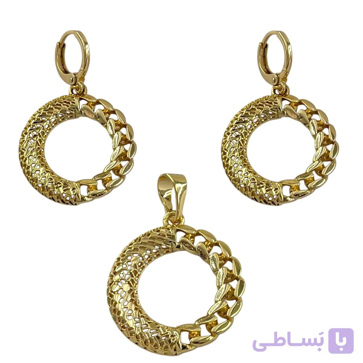 نیم ست زنانه ژوپینگ جواهری کد M4387 — تصویر 1