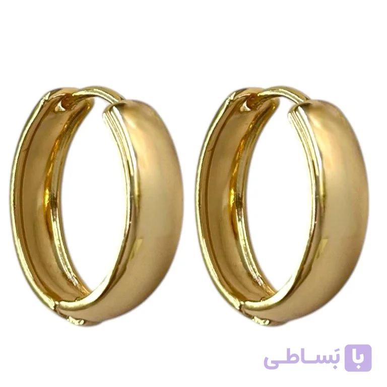 گوشواره زنانه ژوپینگ مدل حلقه ای کد E6551 — تصویر 1