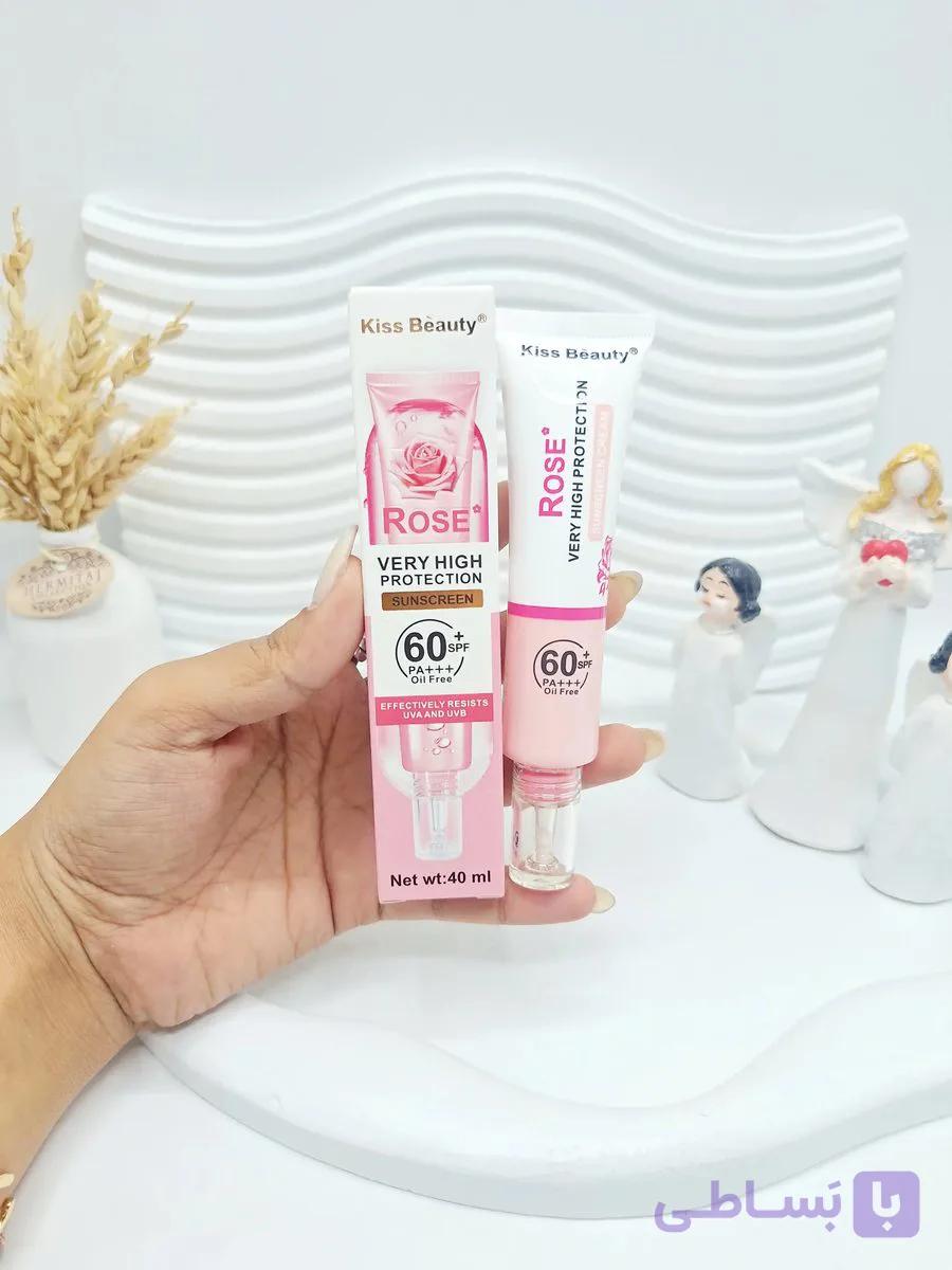 ضد آفتاب تیوپی گل رز SPF 60 برند کیس بیوتی کد 6988 — تصویر 1