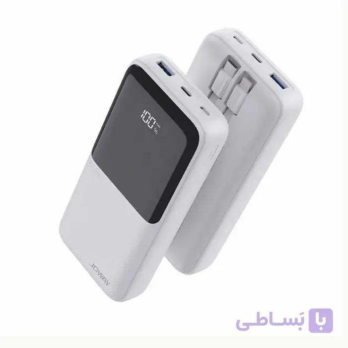پاوربانک 20000 میلی آمپر جووی JOWAY JP312 PD 20W — تصویر 1