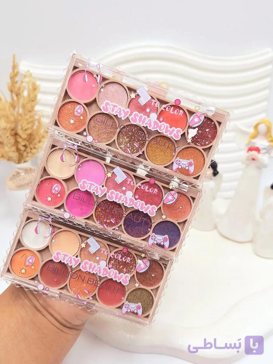 پالت سایه چشم 10 رنگ BILLION BEAUTY کد 0435 — تصویر 1