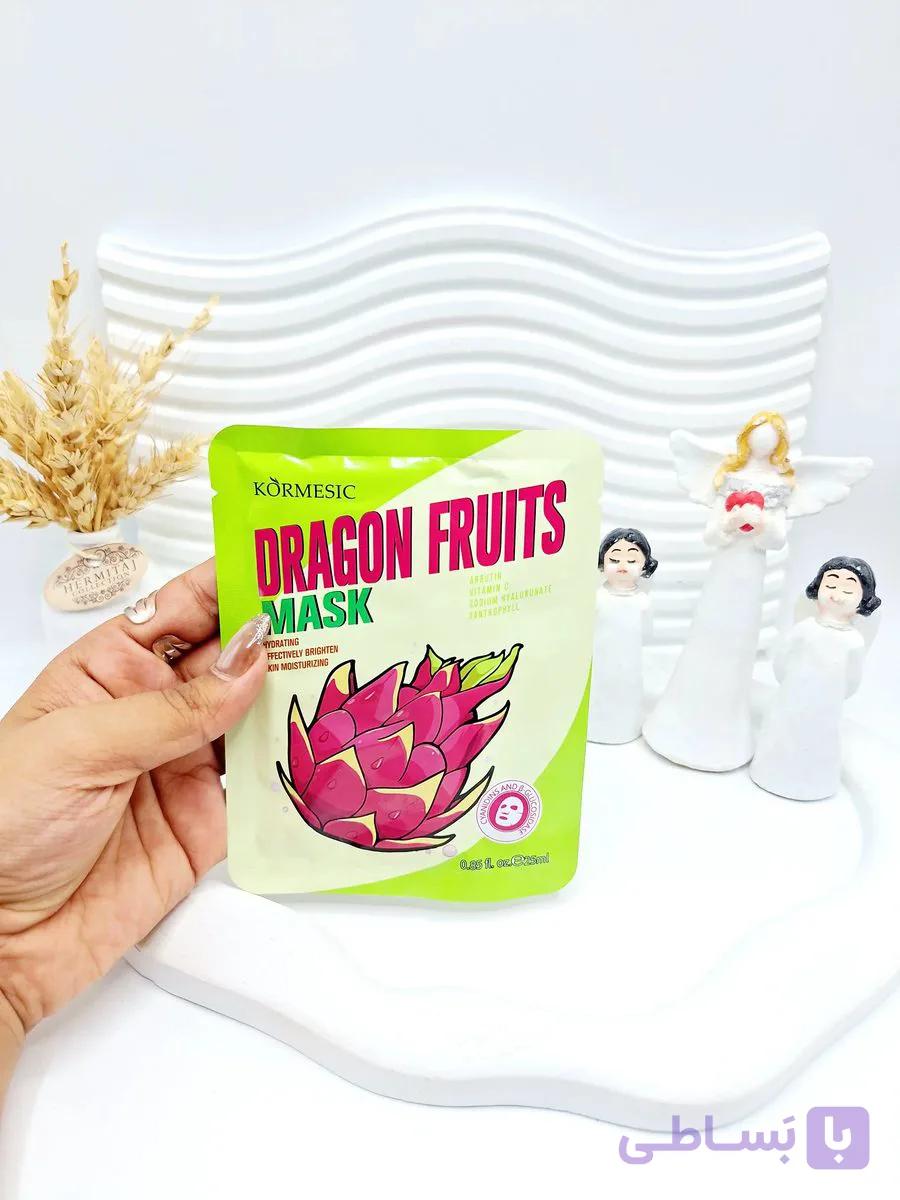ماسک ورقه ای آبرسان و مرطوب کننده اژدها برند کورمسیک کد 5555 — تصویر 1
