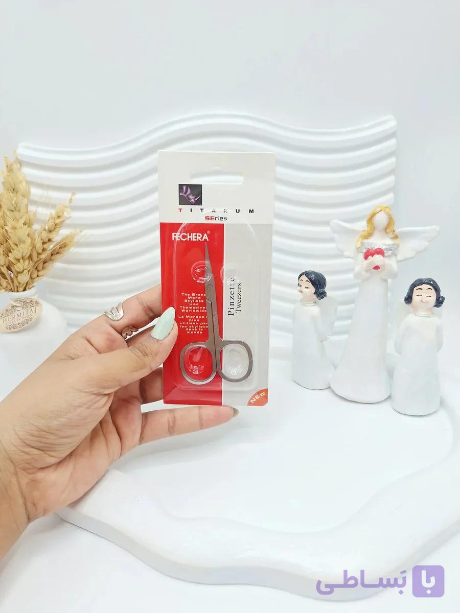 قیچی استیل ابرو کد 4012 — تصویر 1