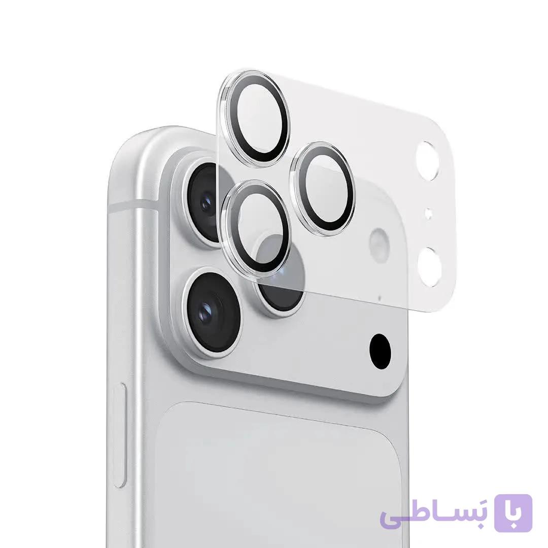 گلس لنز کامل پشتی شفاف گرین مناسب آیفون 18 پرومکس GREEN LION KANZEN — تصویر 1
