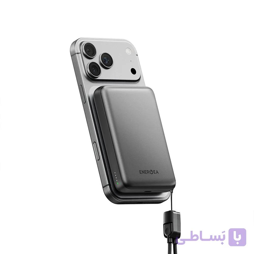 پاوربانک وایرلس انرژیا | MagPac Loop 20W 10000mAh — تصویر 1