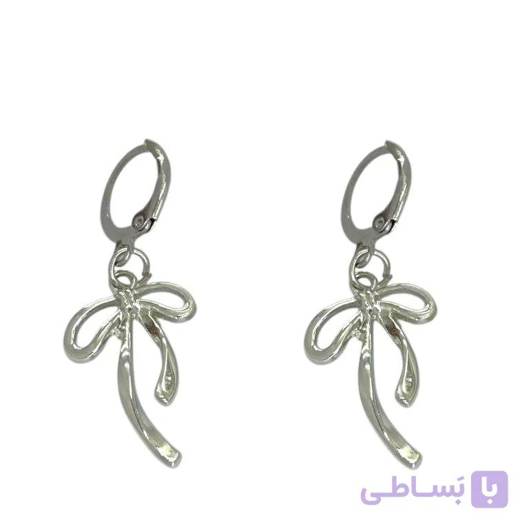 گوشواره زنانه مدل پاپیون کد E6539 — تصویر 1