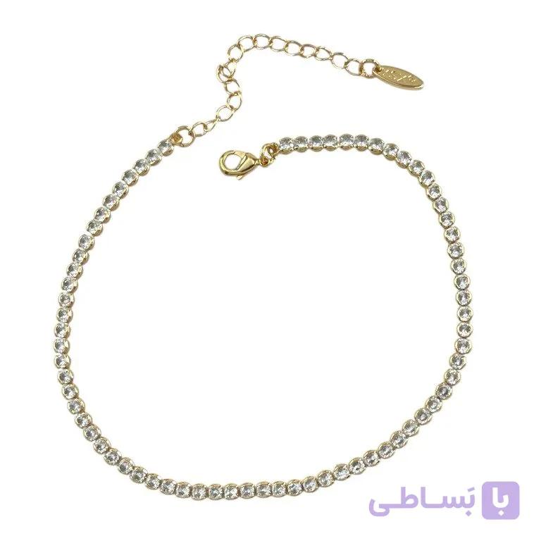 پابند زنانه مدل نگین جواهری کد A4631 — تصویر 1