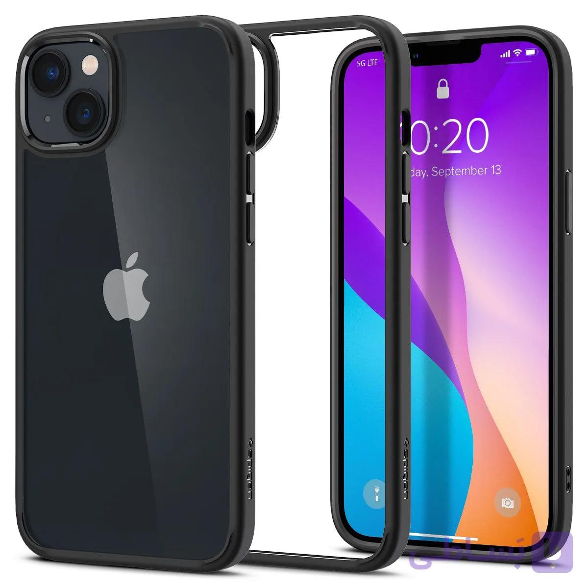 قاب اسپیگن آیفون 14 پلاس Spigen Crystal Hybrid Case iPhone 14 Plus — تصویر 1