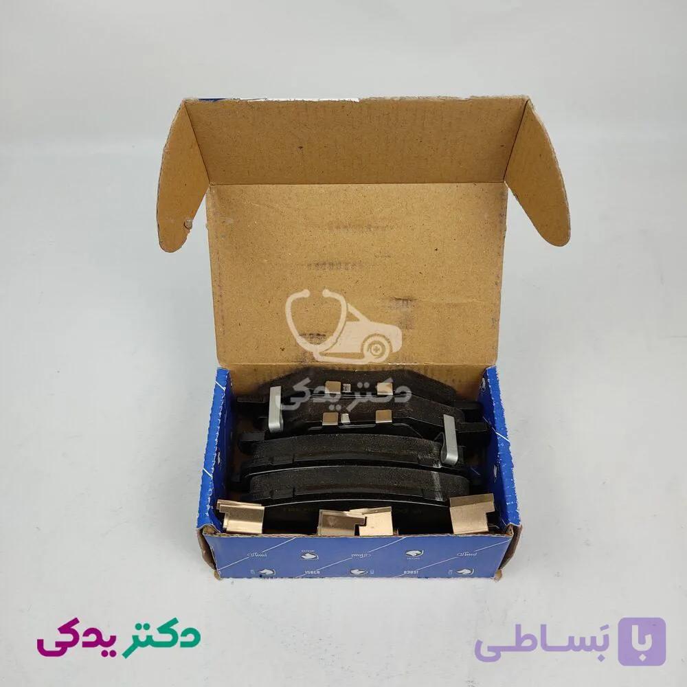 لنت ترمز جلو سمند (دست 4 عددی ) برند امکو شرکتی ایساکو 1620103599 — تصویر 1