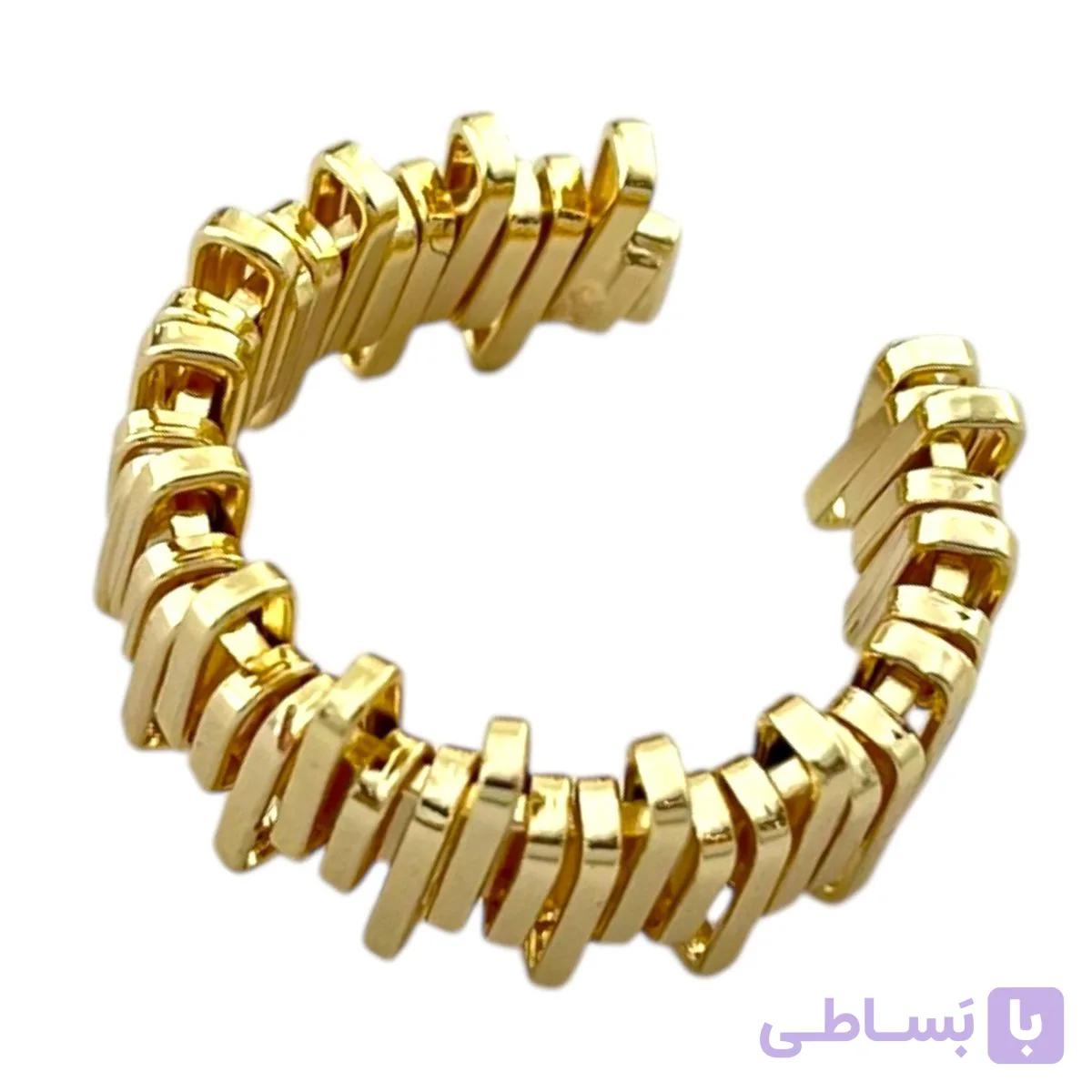 انگشتر زنانه مینیمال مدل خطی حصیری کد R5036 — تصویر 1