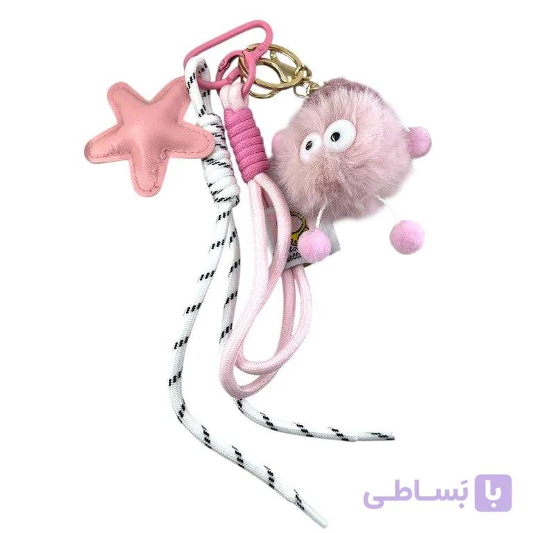 آویز کیف چارم بگ میکروب پشمی کد J4164 — تصویر 1