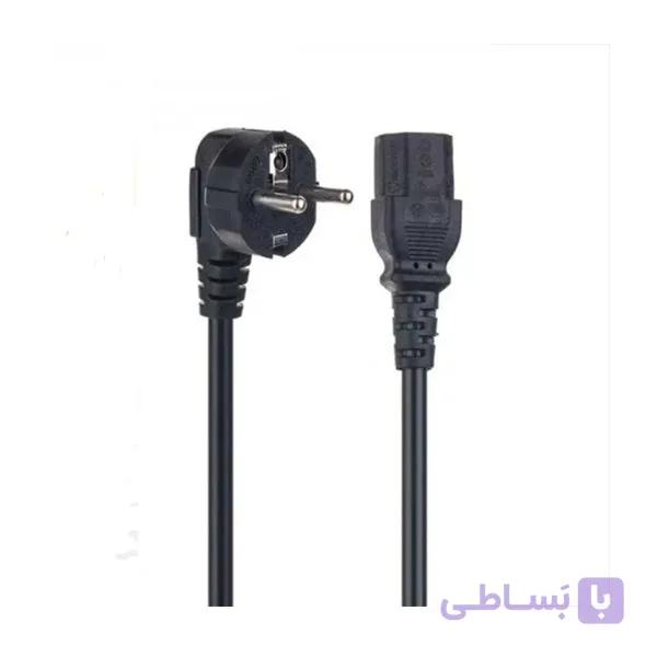 کابل برق سه پین power کامپیوتر اچ پی مدل MR-K550 طول 1.8 متر — تصویر 1