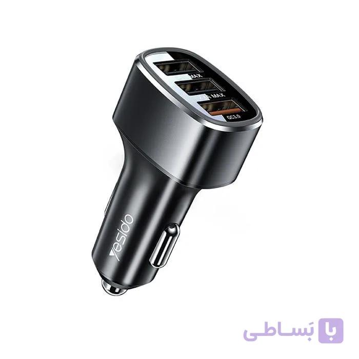 شارژر فندکی یسیدو مدل YESIDO Y46 CAR CHARGER QC3.0 18W — تصویر 1