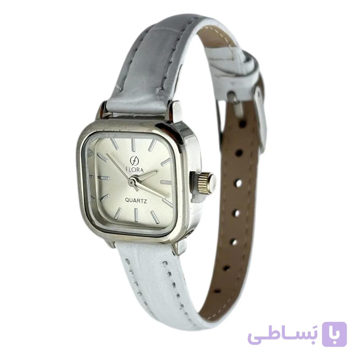 ساعت زنانه طرح فلورا کد W4130 — تصویر 1