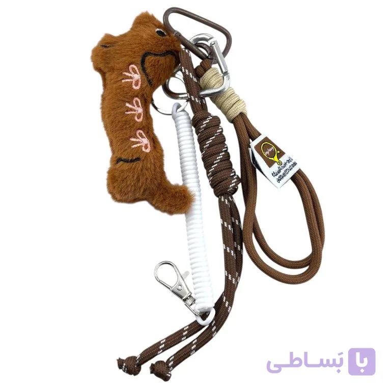 آویز کیف چارم بگ سگ پاپیون کد J4193 — تصویر 1