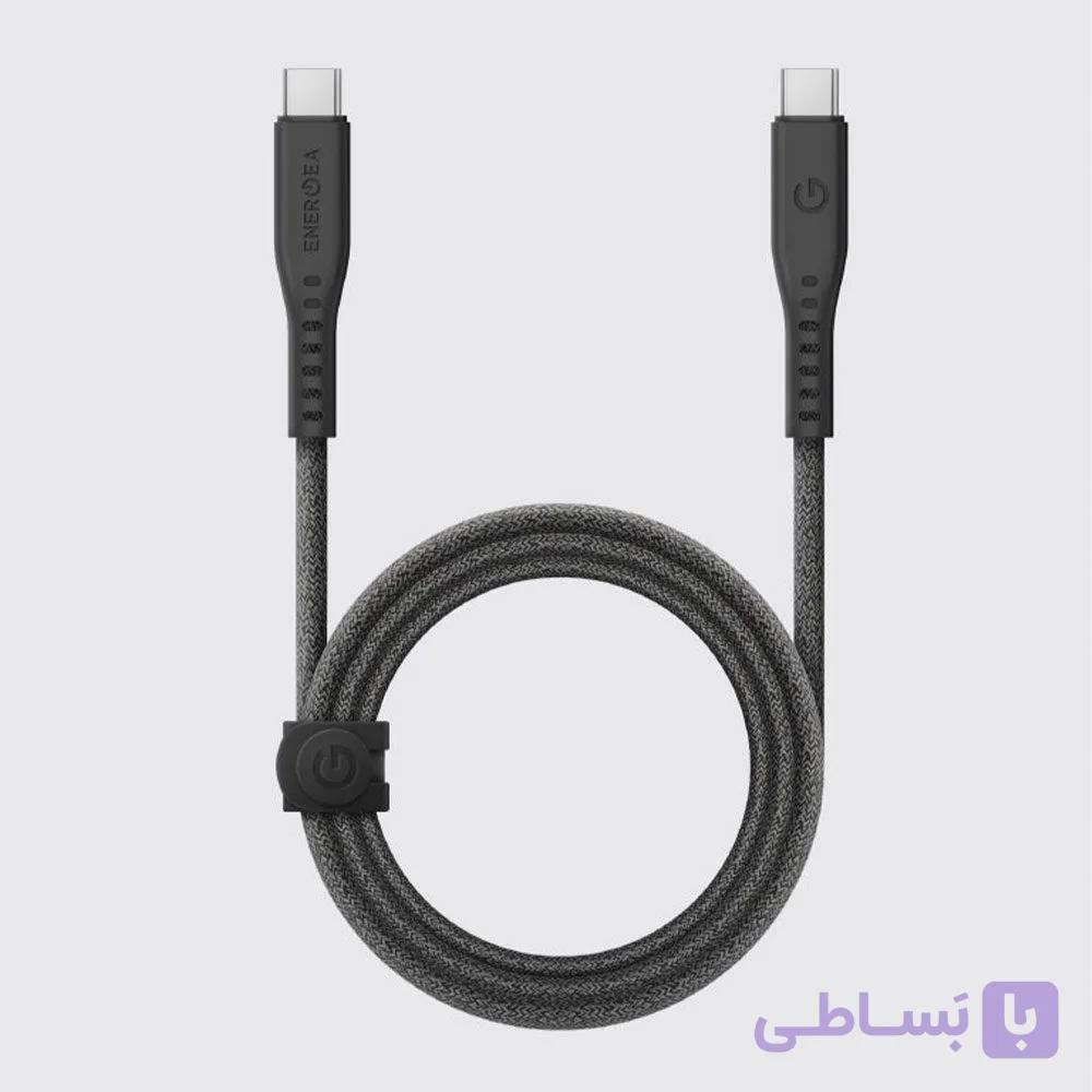 کابل دیتا و شارژ سریع انرژیا Flow USB3.2 Gen2 C-C Cable 100CM — تصویر 1