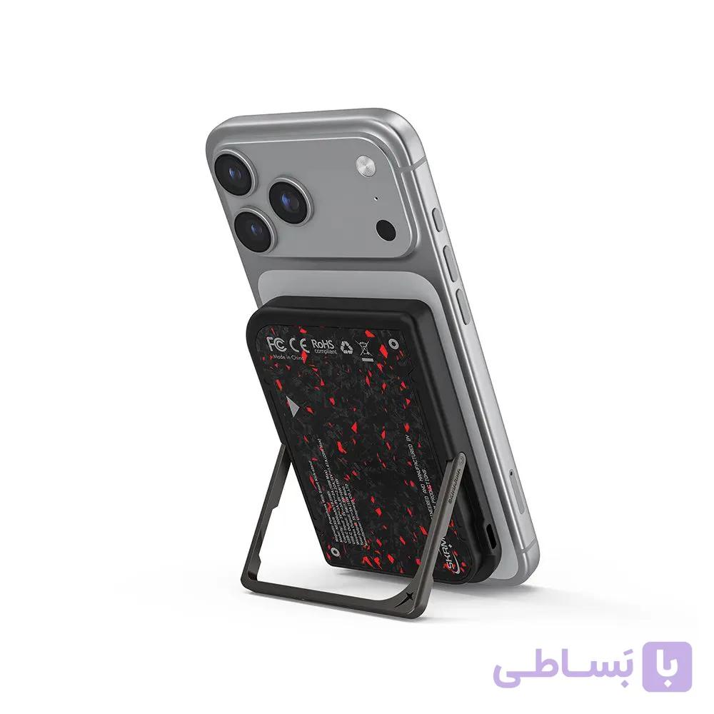 پاور بانک وایرلس SKINARMA VEKTOR 5000 mAh — تصویر 1
