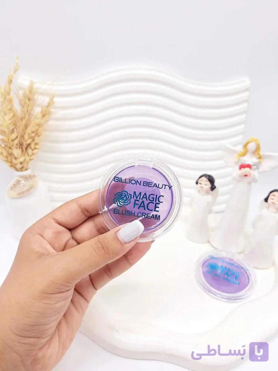 رژ گونه جادویی BILLION BEAUTY بدنه بنفش کد 0671 — تصویر 1