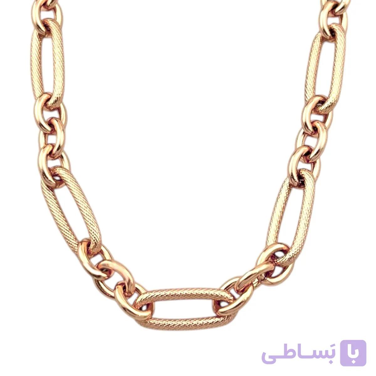 گردنبند زنانه ژوپینگ مدل فیگارو تیفانی کد N5092 — تصویر 1