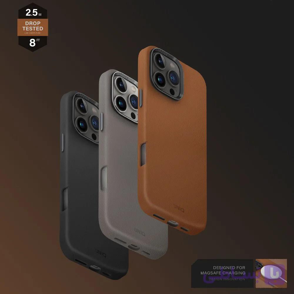 قاب چرمی یونیک مدل Lyden DS برای iPhone 17 Pro Max — تصویر 1