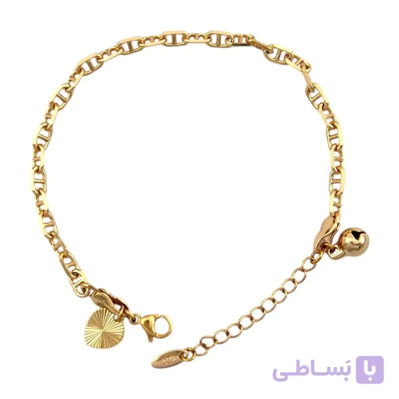 دستبند زنانه ژوپینگ مدل زنجیری کد B5082 — تصویر 1