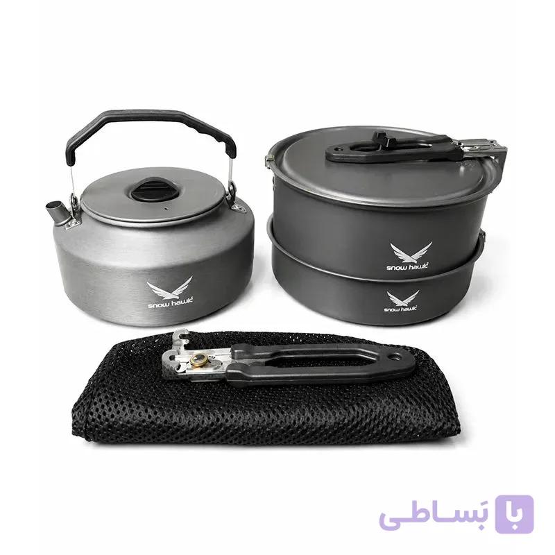 ست ظروف کمپینگ اسنوهاک مدل SN-C6194 — تصویر 1