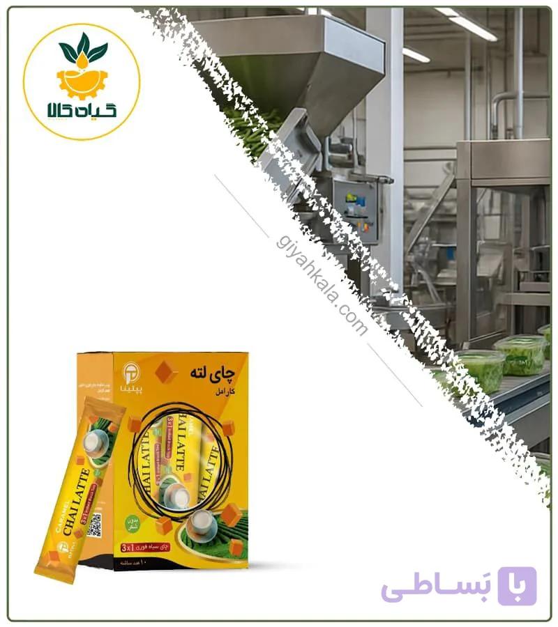 چای لته کارامل (بسته 10 عدد) — تصویر 1
