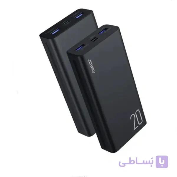 پاوربانک 20000 میلی آمپر جووی JOWAY JP302 PD 20W — تصویر 1
