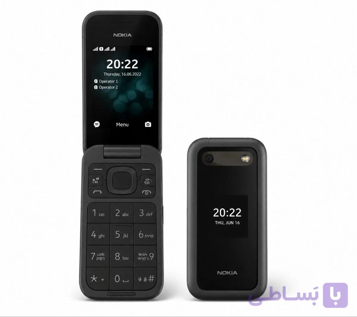 گوشی موبایل تاشو نوکیا Nokia 2660 Flip 4G ظرفیت 128 مگابایت (پک اورجینال) — تصویر 1