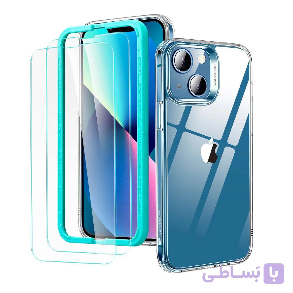قاب و گلس ESR برای آیفون 13 | ESR Classic Hybrid Screen Protector & Case for iPhone 13 — تصویر 1