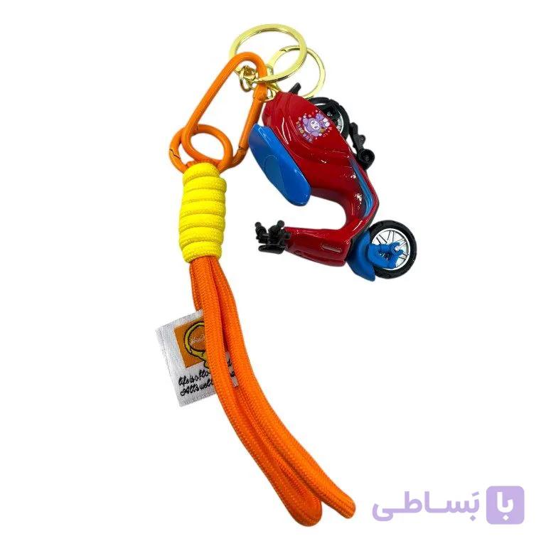 آویز کیف چارم بگ جاکلیدی مدل موتور کد J4180 — تصویر 1