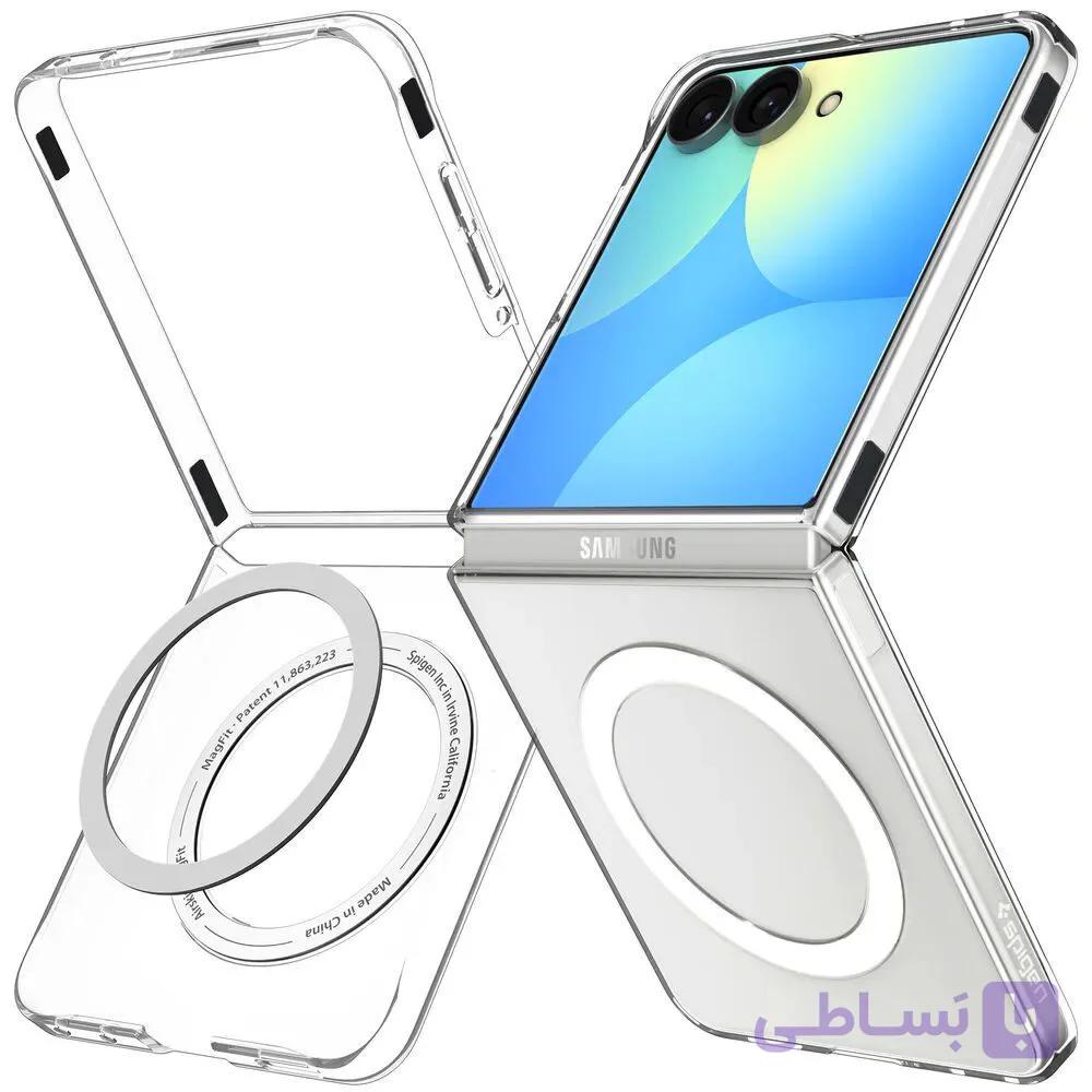قاب گلکسی زد فلیپ 8 اسپیگن مدل Spigen Air Skin (Mag Fit) — تصویر 1