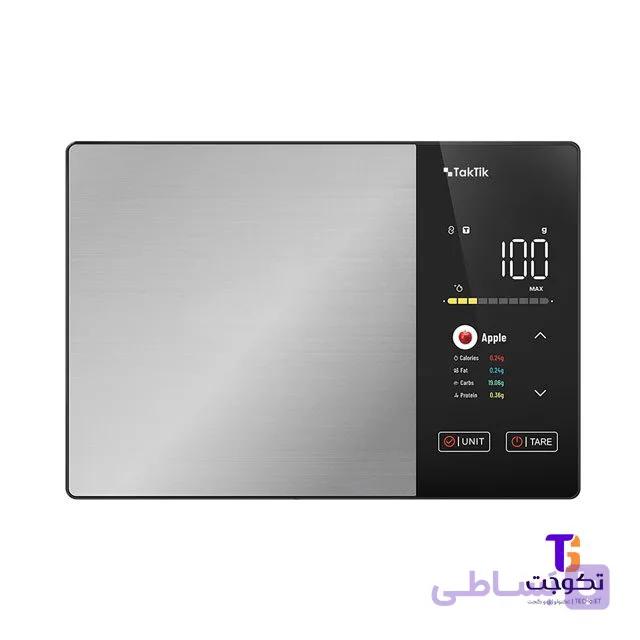 ترازوی هوشمند تغذیه ای با نمایشگر دیجیتال و کالری شمار — تصویر 1