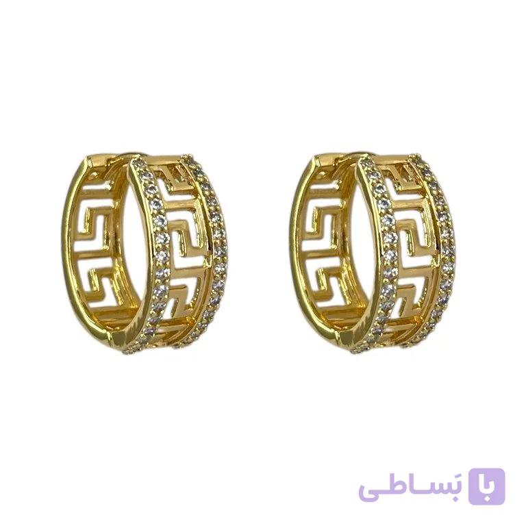 گوشواره زنانه ژوپینگ مدل ورساچه کد E6535 — تصویر 1