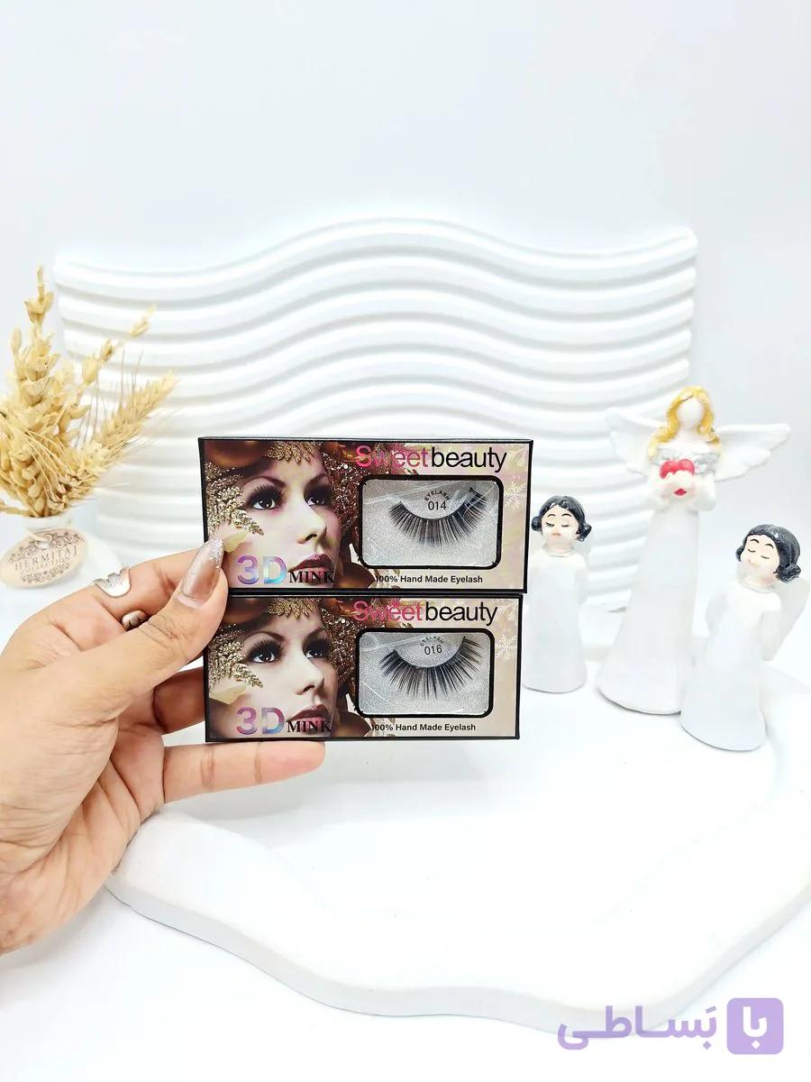 مژه مصنوعی 3D  طبیعی سوییت بیوتی Sweet Beauty کد JM-4422 — تصویر 1