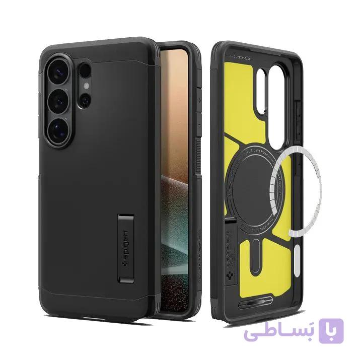 قاب گلکسی S26 اولترا اسپیگن مدل Spigen Tough Armor (MagFit) — تصویر 1